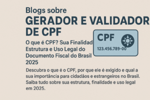 Guia completo explicando o que é CPF, significado de Cadastro de Pessoas Físicas, estrutura dos 11 dígitos e como funciona no Brasil